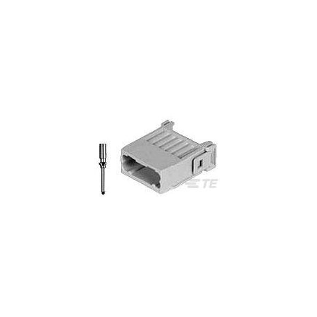 Te Connectivity Wire Connector, Gray, Polycarbonate Insulation, 250 V 1103277-1